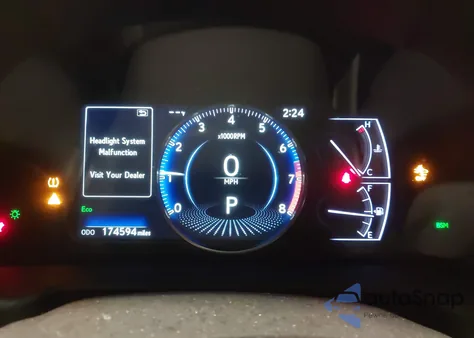 2019 Lexus Es 350 z USA, uszkodzony, nr VIN JTHBZ1B14K2004911